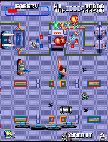 1986年発売のACT「アーケードアーカイブス マイティガイ」が1月4日に配信!強力なサイコガン攻撃で敵を討ての画像