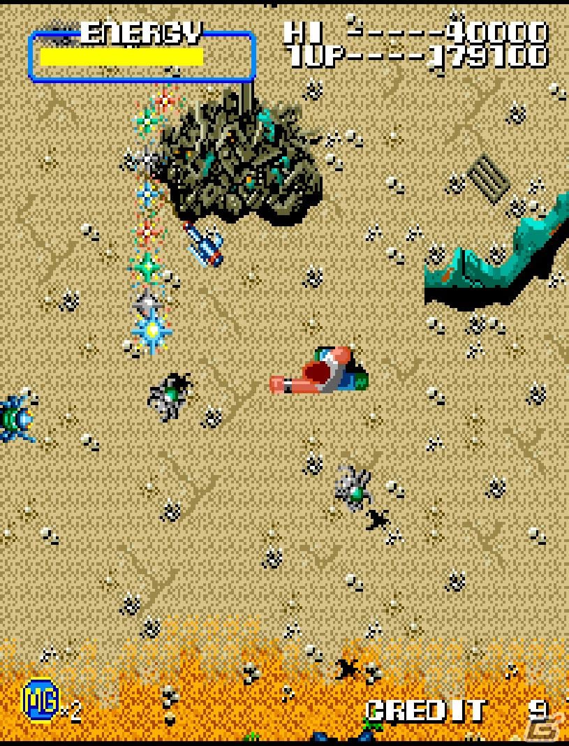 1986年発売のACT「アーケードアーカイブス マイティガイ」が1月4日に配信！強力なサイコガン攻撃で敵を討ての画像2