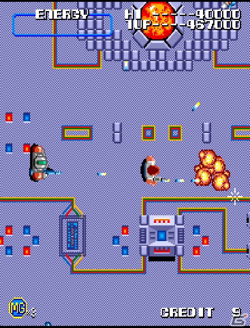 1986年発売のACT「アーケードアーカイブス マイティガイ」が1月4日に配信！強力なサイコガン攻撃で敵を討ての画像4