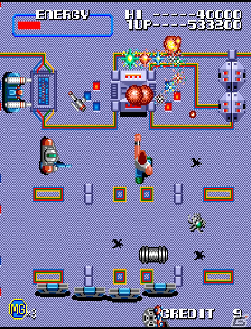 1986年発売のACT「アーケードアーカイブス マイティガイ」が1月4日に配信！強力なサイコガン攻撃で敵を討ての画像5