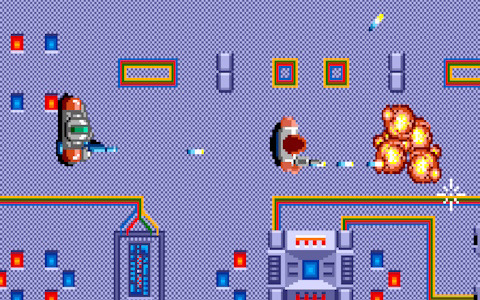 1986年発売のACT「アーケードアーカイブス マイティガイ」が1月4日に配信！強力なサイコガン攻撃で敵を討て