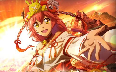 「オバマス」で正月イベント「アゼルリシアの初日の出」が開催！巫女衣装のルプスレギナ、神主衣装のモモンガが登場