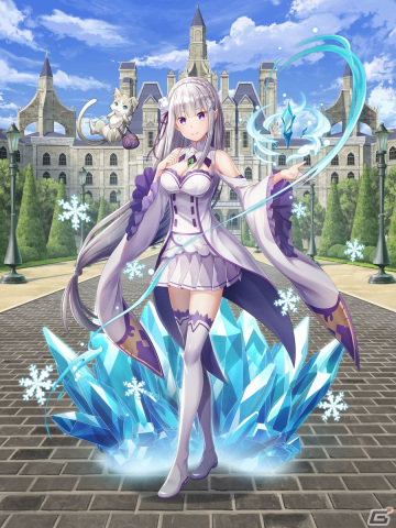 「天空のアムネジア」と「Re:ゼロから始める異世界生活」のコラボが開催！エミリア、レム、ラムたちが登場の画像2