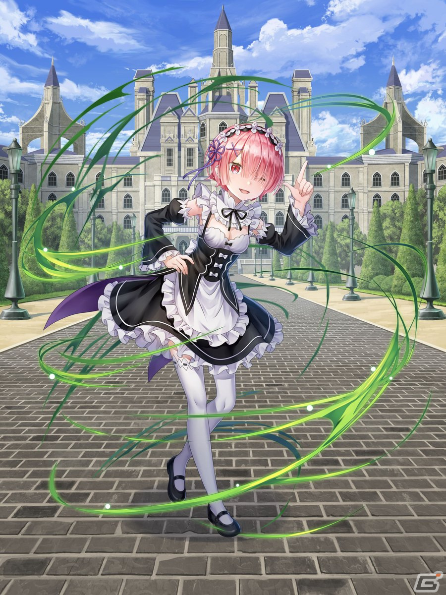 「天空のアムネジア」と「Re:ゼロから始める異世界生活」のコラボが開催!エミリア、レム、ラムたちが登場の画像