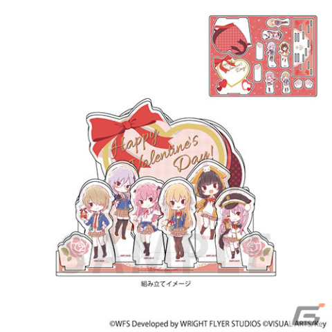 「ヘブバン」バレンタインモチーフの新商品が2月3日より販売！モバイルアクセサリーケースやアクリルぷちスタンドが登場の画像4