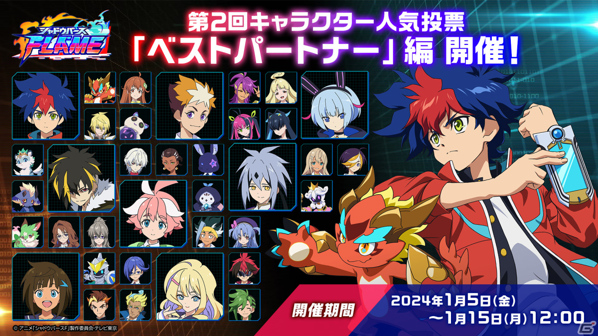 第2回キャラクター人気投票