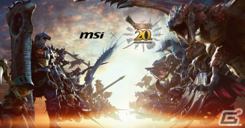 MSIとカプコン、「モンスターハンター」シリーズの20周年を記念したコラボ製品を発表の画像1