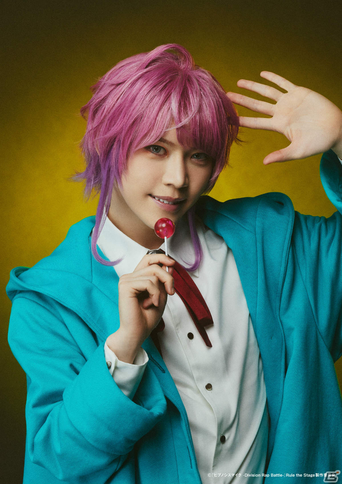 ヒプノシスマイク 飴村乱数 コスプレフルセット ウィッグ 衣装