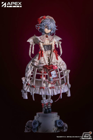 「東方Project」レミリアがイラストレーター・夜汽車氏の描き下ろしイラストを元に立体化！の画像2