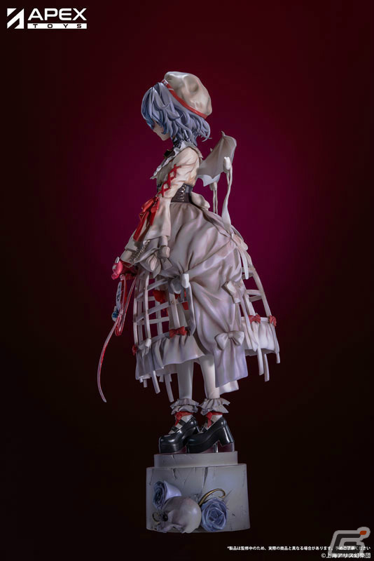 「東方Project」レミリアがイラストレーター・夜汽車氏の描き下ろしイラストを元に立体化！の画像