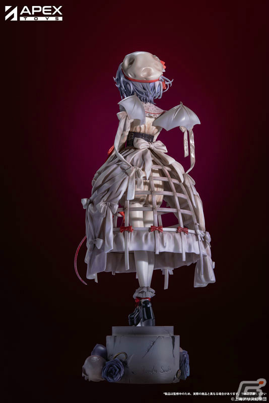 「東方Project」レミリアがイラストレーター・夜汽車氏の描き下ろしイラストを元に立体化！の画像