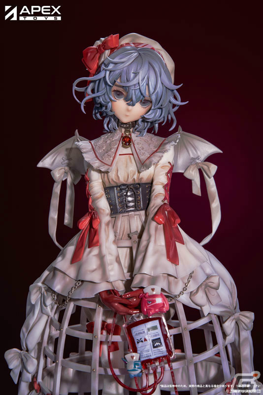 「東方Project」レミリアがイラストレーター・夜汽車氏の描き下ろしイラストを元に立体化！の画像