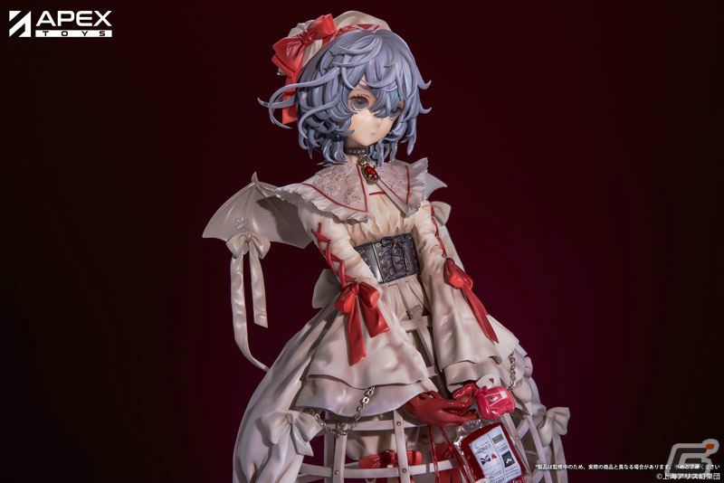 「東方Project」レミリアがイラストレーター・夜汽車氏の描き下ろしイラストを元に立体化！の画像