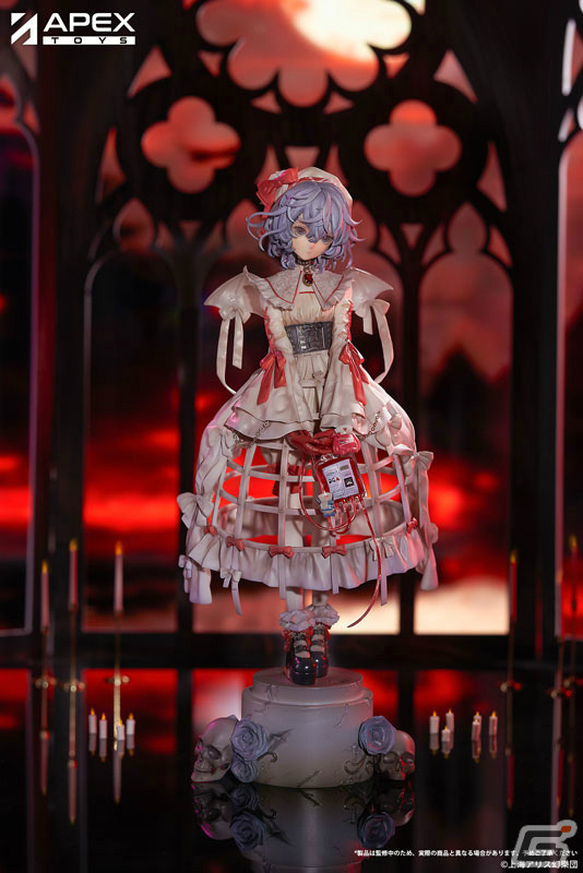 「東方Project」レミリアがイラストレーター・夜汽車氏の描き下ろしイラストを元に立体化！の画像