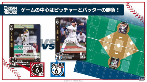 ブシロードが新作TCG「プロ野球カードゲーム DREAM ORDER」を発表！自分だけのドリームオーダーで勝利をつかみ取ろうの画像3