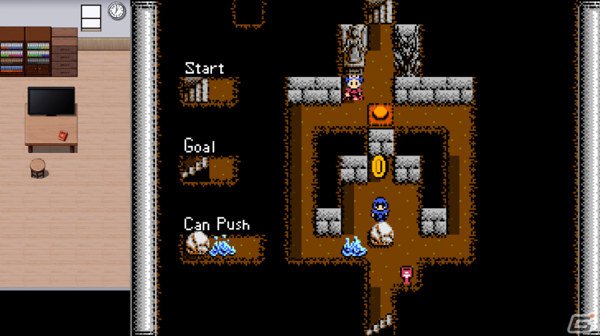 勇者となって少年にゲームをクリアさせるRPG風パズルゲーム「勇者の伝説の勇者」がSteamでリリース！の画像