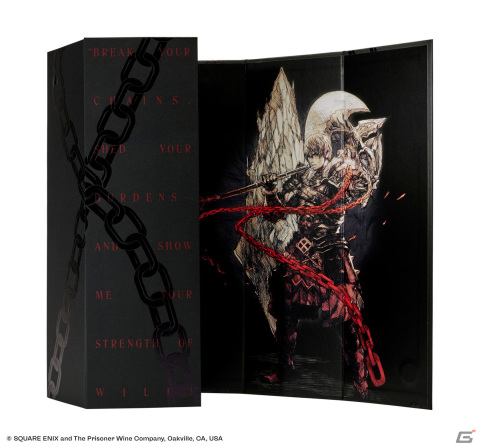 「FFXIV」とアメリカのカルトワイン「The Prisoner」がコラボ第2弾を発表！1月12日よりオンラインショップにて先行販売の画像7