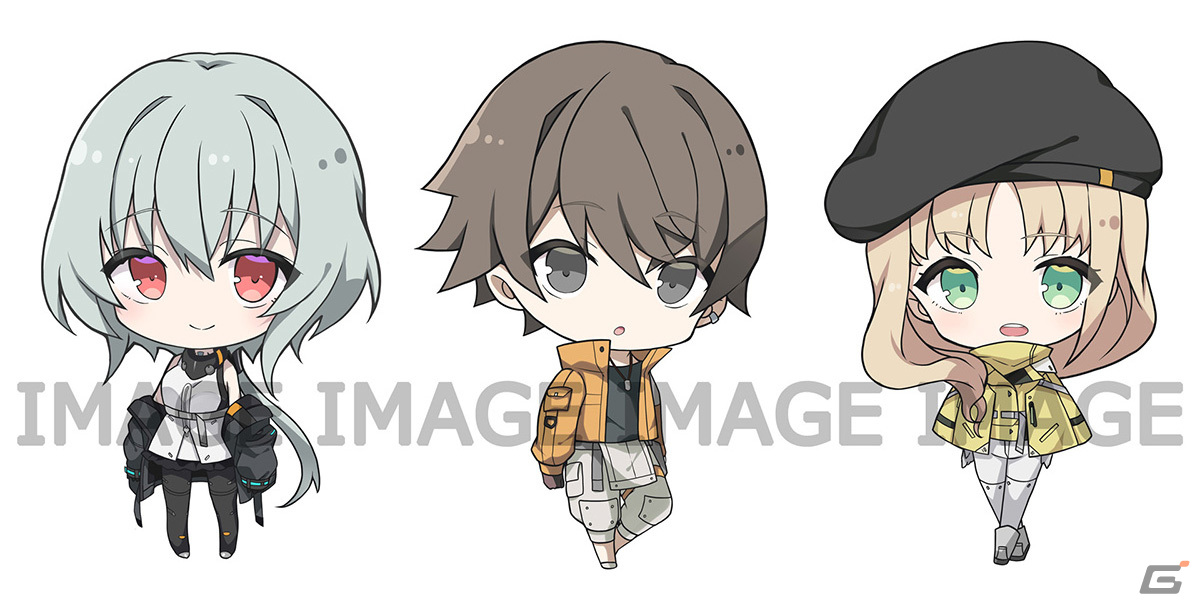 全巻購入特典使用イラスト:ノワール、カナタ、シエル