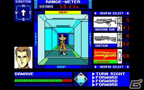 近未来アドベンチャー「サイオブレード（PC-8801mkIISR版）」がプロジェクトEGGにて無料配信！の画像