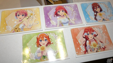 TVアニメ「五等分の花嫁」シリーズ放送5周年を記念した「五等分の花嫁」アニメ原画展 Engagementのオフィシャルレポートが公開！の画像8