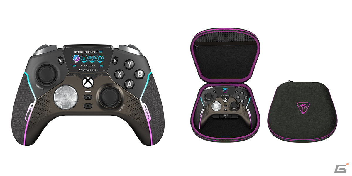 豊富なカスタマイズ要素やドリフト対策サムスティックを搭載したゲーミングコントローラー「Stealth Ultra」が3月15日に発売!の画像