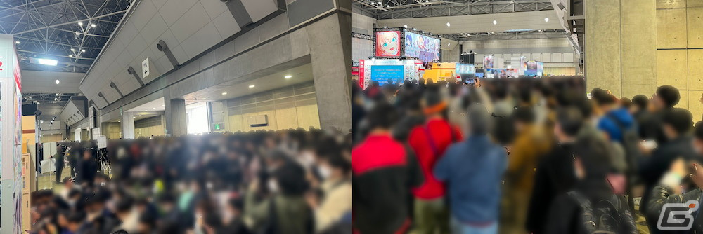 大型液晶パネルでの「With×MEETS」配信時の様子