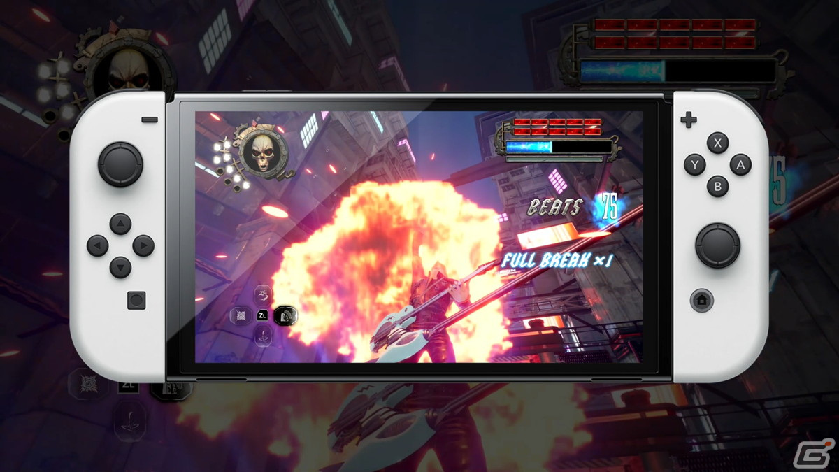 死から蘇ったグレイヴの戦いを描くスタイリッシュACT「GUNGRAVE G.O.R.E」のSwitch版が発売！の画像