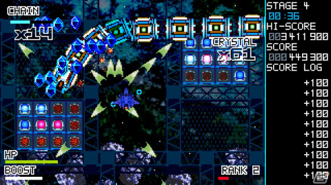 接触ダメージ無しの近接シューティング「Crystal Breaker」のSteamページが公開！接射を活かして敵を速攻で撃破しようの画像3