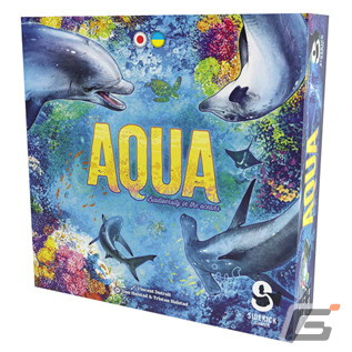 サンゴ礁と海の生物を育てるタイルドラフト＆配置ゲーム「アクア/AQUA」多語版が2月上旬に発売！ソロプレイ用のルールも用意の画像1