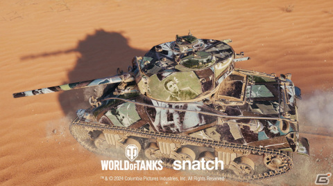 「World of Tanks」＆「World of Tanks Blitz」にて2000年代の名作クライムコメディ映画「スナッチ」とのコラボが開始！の画像3
