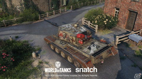 「World of Tanks」＆「World of Tanks Blitz」にて2000年代の名作クライムコメディ映画「スナッチ」とのコラボが開始！の画像6