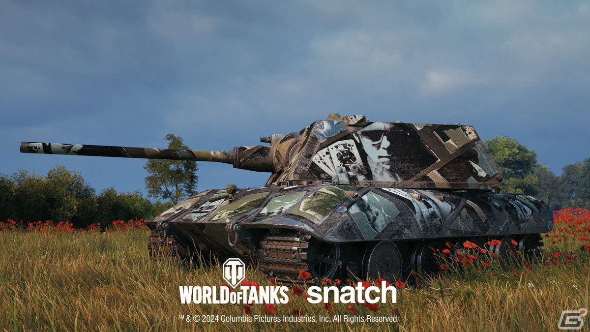 「World of Tanks」＆「World of Tanks Blitz」にて2000年代の名作クライムコメディ映画「スナッチ」とのコラボが開始！の画像