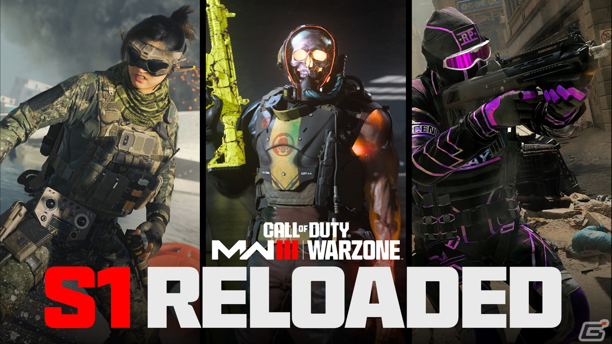 「CoD: MW III」「CoD: Warzone」でシーズン1 リローデッドが1月18日に配信！MW IIIにマルチプレイヤーのランクプレイがついに実装の画像