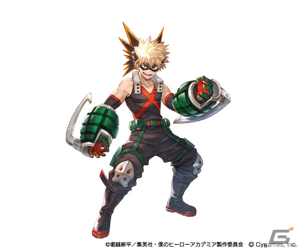 「グラブル」×「ヒロアカ」コラボの詳細が発表!イベント参加で緑谷出久、爆豪勝己を仲間にしようの画像