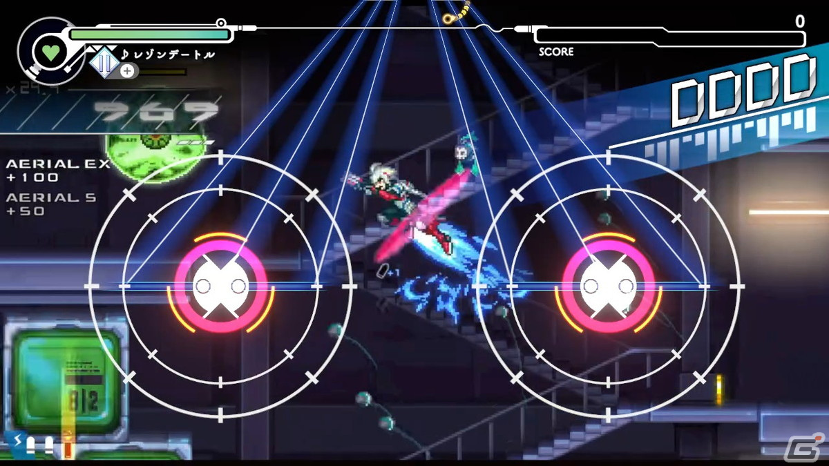 「GUNVOLT RECORDS 電子軌録律」第一期DLCのソングパック4には「レゾンデートル」など4曲が収録！ プレイ映像「愛のありか」も公開の画像