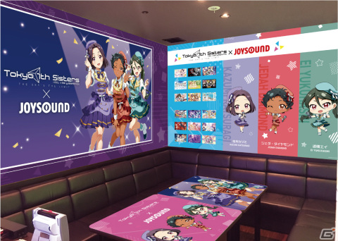 「ナナシス」初のカラオケコラボが開催！桂木カヅミ、ジェダ・ダイヤモンド、逝橋エイのコメント付きPVが店内にて配信の画像2