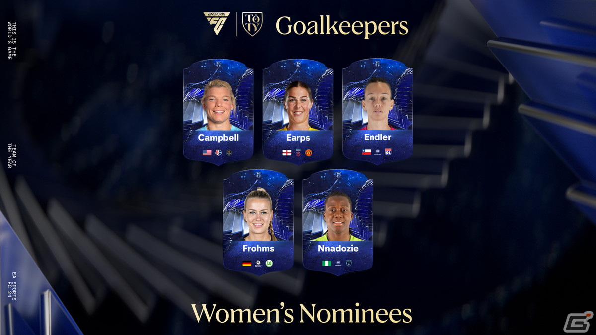 「EA SPORTS FC 24」で年間最優秀イレブンの投票が受付中！日本人からは三笘選手・久保選手が候補に、初の女性イレブンも選出の画像6