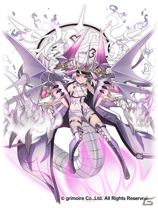 ブレ×ブレ」でランクSS魔剣「バハムート=オメガ:Blaze」（CV：竹達彩奈