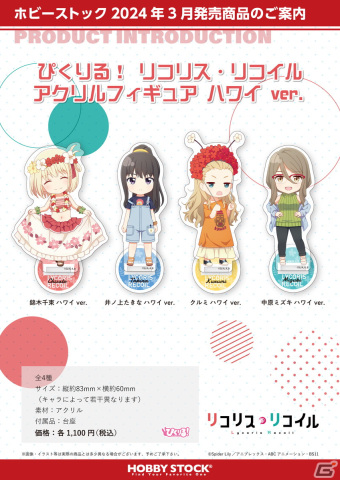 「リコリス・リコイル POP UP SHOP 喫茶リコリコ出張所」事後通販が開始！の画像8