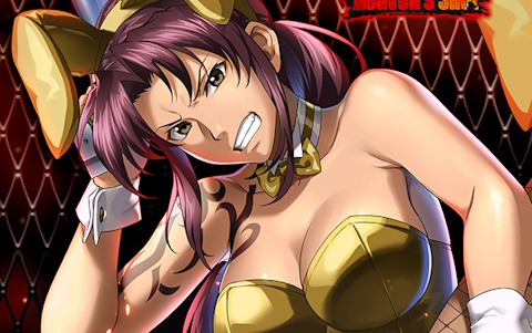 「BLACK LAGOON Heaven's Shot」にレヴィの初スキン「バニーガール」が登場！