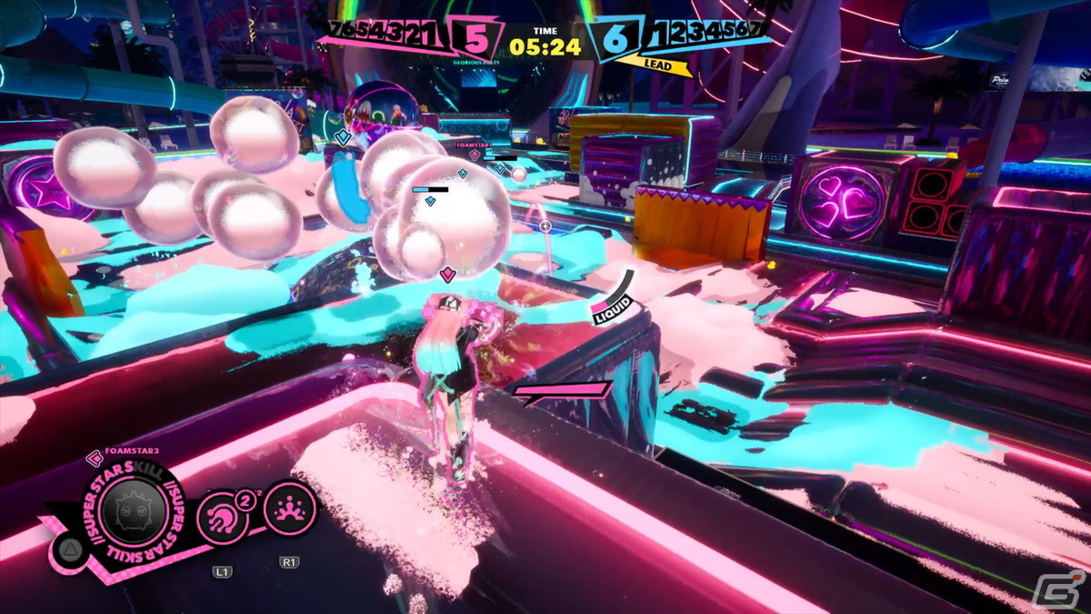 対戦アワパーティシューター「FOAMSTARS」が2月に発売＆PSフリープレイで登場！新マップやルールを先行体験の画像4