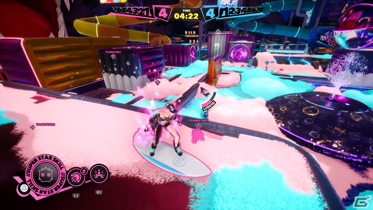 対戦アワパーティシューター「FOAMSTARS」が2月に発売＆PSフリープレイで登場！新マップやルールを先行体験の画像6