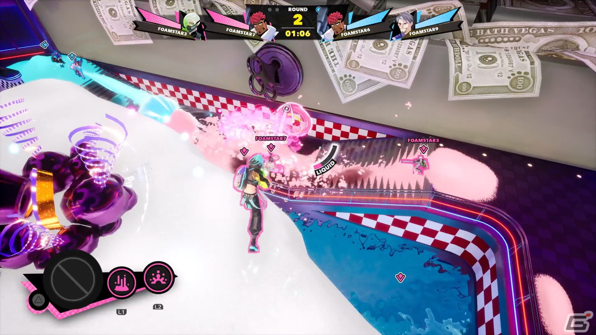 対戦アワパーティシューター「FOAMSTARS」が2月に発売＆PSフリープレイで登場！新マップやルールを先行体験の画像7