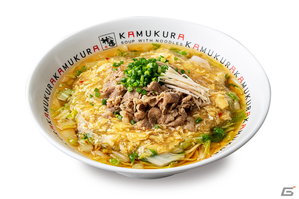 「龍が如く8」と「どうとんぼり神座」のコラボメニューが販売開始！肉たまあんかけラーメンと玉子あんかけラーメンが登場の画像