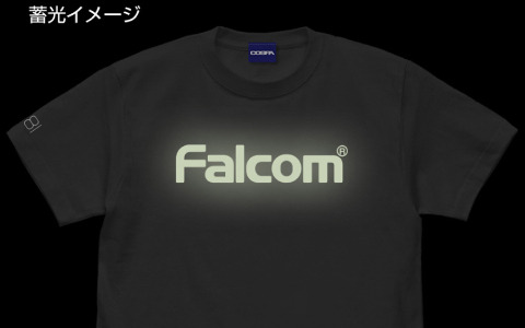 日本ファルコムのロゴTシャツが暗闇で光る限定verで登場！袖には設立年である1981をデザイン