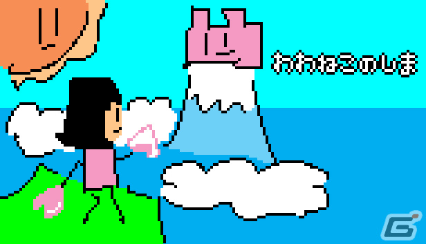 「わわねこのしま」のSteamストアページが公開！おにぎりをほおばってみんなと仲良くするジャンプアクションの画像