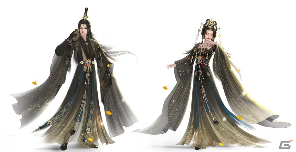 UR華服コーデ「星辰の炎」