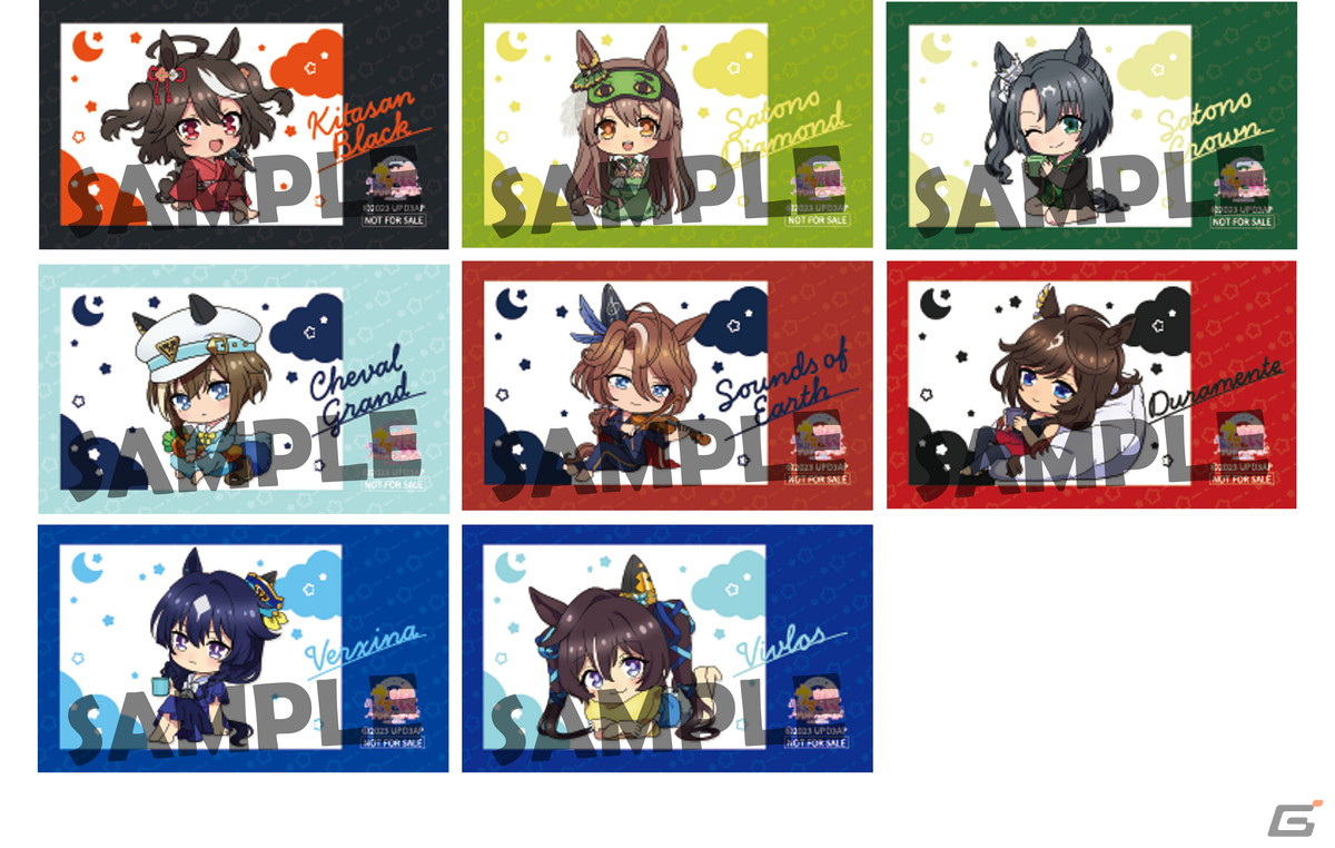 アニメ「ウマ娘 プリティーダービー Season 3」部屋着衣装の描き下ろしイラストを使用したアイテムが2月16日より登場！の画像