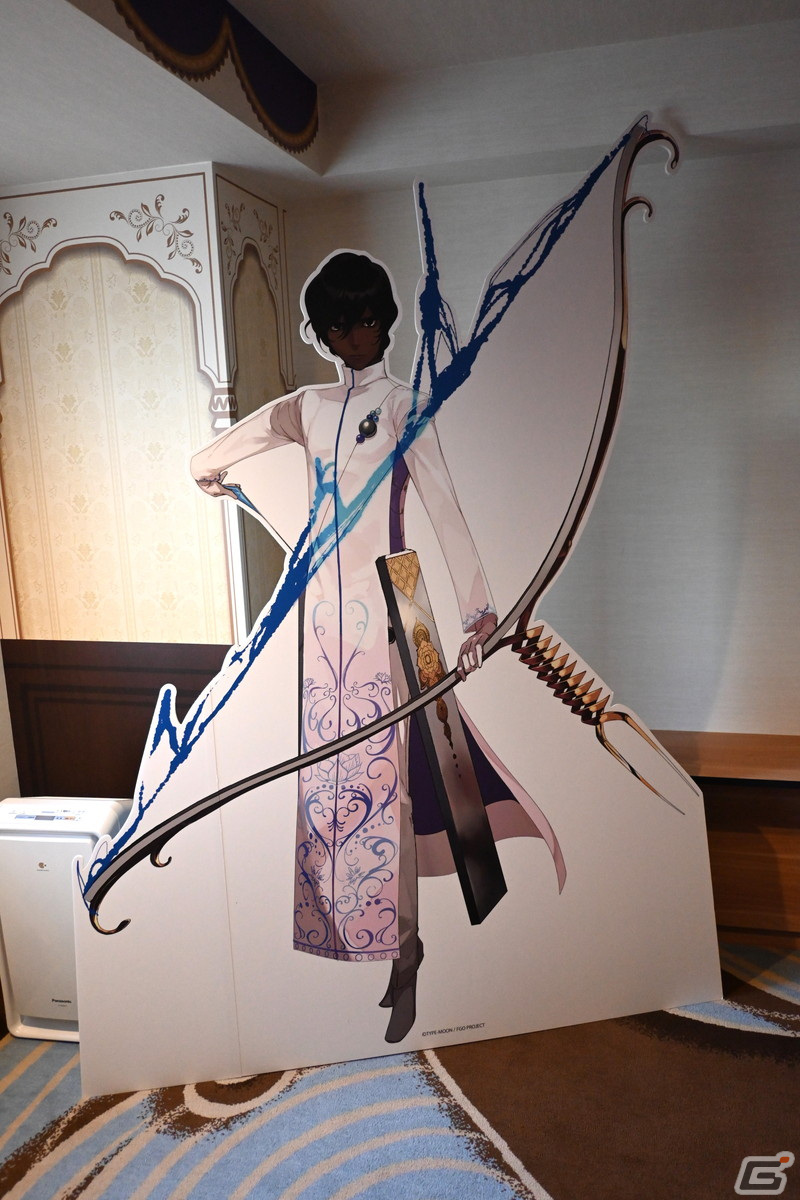 「FGO」サンシャインシティプリンスホテルとのコラボの内覧会をレポート！村正やオベロンたちを身近に感じられるコンセプトルームが登場の画像15