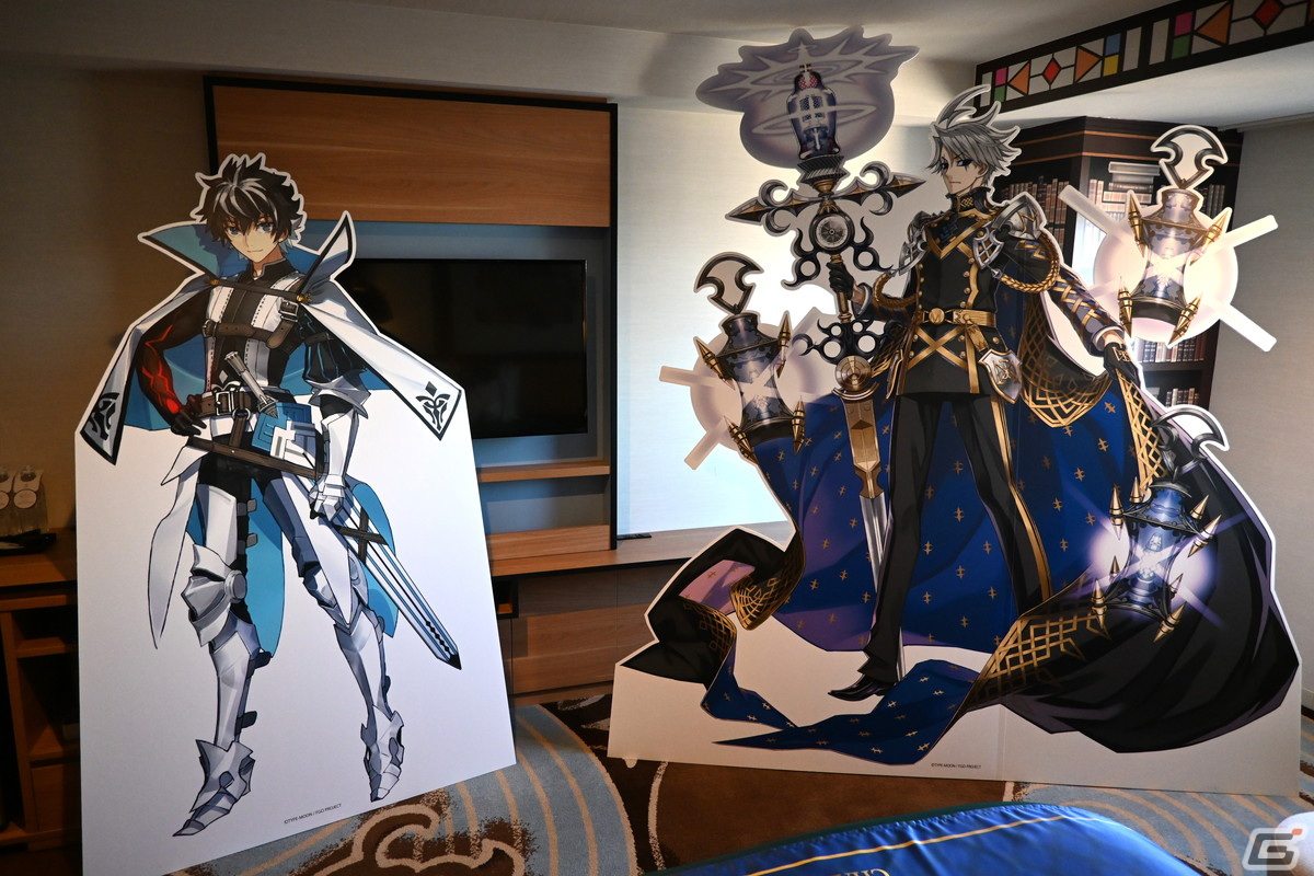 「FGO」サンシャインシティプリンスホテルとのコラボの内覧会をレポート!村正やオベロンたちを身近に感じられるコンセプトルームが登場の画像